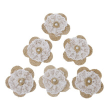 12 Vintage Spitzenblumen Für Und Hochzeitsdekoration Diy