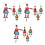 12 Pcs Wood Hanging Pull String Puppets With Movable Hands And Feet 7
