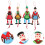 12 Pcs Wood Hanging Pull String Puppets With Movable Hands And Feet 10
