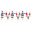 12 Pcs Wood Hanging Pull String Puppets With Movable Hands And Feet 4
