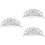 3 Legierung Tiara Kopfschmuck 6