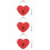 3 Pcs Zinc Alloy Mini Heart Padlock For Suitcase Security 9