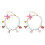 2Pcs Lovely Decorative Kitten Collar Durable Lightweight for Daily Use 2
