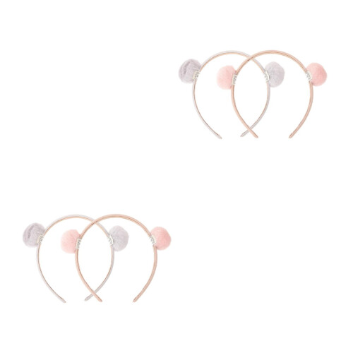 4 Plüsch Headband Kinderhaaraccessoires 2