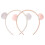 4 Plüsch Headband Kinderhaaraccessoires 9