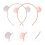 4 Plüsch Headband Kinderhaaraccessoires 10