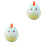 2Pcs Adorable Owl For Car Seat Stroller, Light Green 3