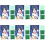 6Sets Christmas Decorative Flags Kids Throwing Game Banner Assorted 3