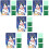 6Sets Christmas Decorative Flags Kids Throwing Game Banner Assorted 11