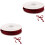 2 Haushalts-Packband Geschenk- Und Bastelband 3