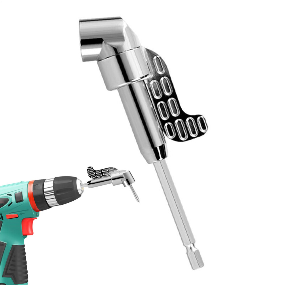 Right Angle Drill Attachment Bendable Bit Attachment 105 Degree Angled Drill Adapter For Tight Spaces 9105992514014