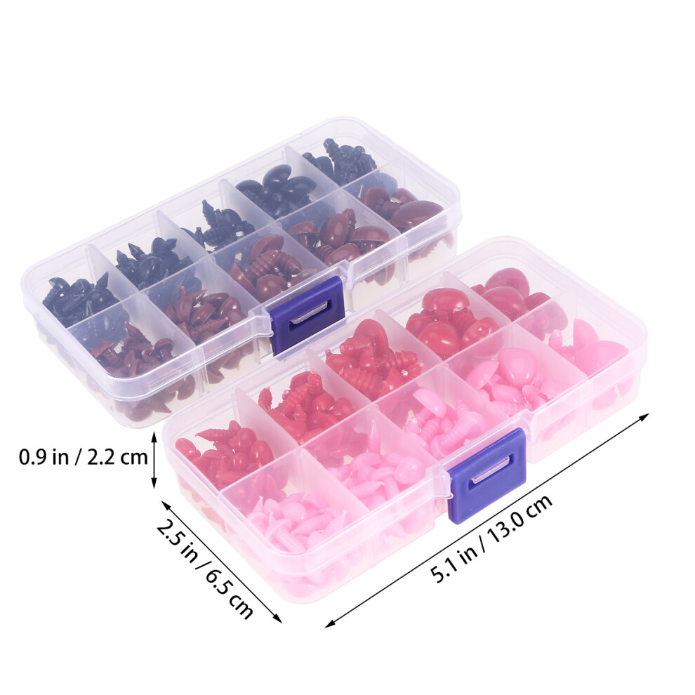 750 Sztuk Pluszowych TróJkąTnych NosóW RęCznie Robionych W PudełKu-image