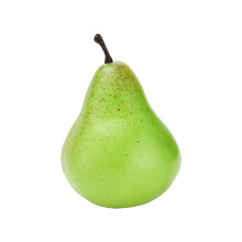 Esponja de banho ecológica em formato de pera artificial realista, feita de bucha vegetal natural e esfoliante, com espuma de alta densidade. Ideal
