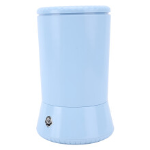 Plastikhund Pfotensäuberer 17x10,5cm Wiederverwendbar Automatisch Blauer Haustierpfotenreiniger