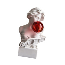 Sculpture captivante en résine de bulle soufflante-SB Style