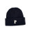 Black Warm and versatile wool knitted hat 1