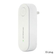 (EU plug, White) Wireless Ultrasonic Mite Remover, Rechargeable Mite Cleaners Artifact, Effective Allergy Mite Relief, for Bedroom Living Room