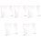 5 Sets Kratzfester Bilderrahmen 5