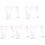 5 Sets Kratzfester Bilderrahmen 4