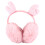 2pcs Foldable Reindeer Antlers Plush Ear Muffs 1
