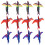 96 Pcs Dinosaur Foam Flying Airplane Toy Model 1