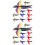96 Pcs Dinosaur Foam Flying Airplane Toy Model 7
