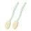 (green) 2pcs Long Handle Soft Hair Massage Various Colors 1