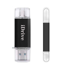 (1TB, black) USB Type C Flash Drive 3 in 1 OTG USB 3.0
