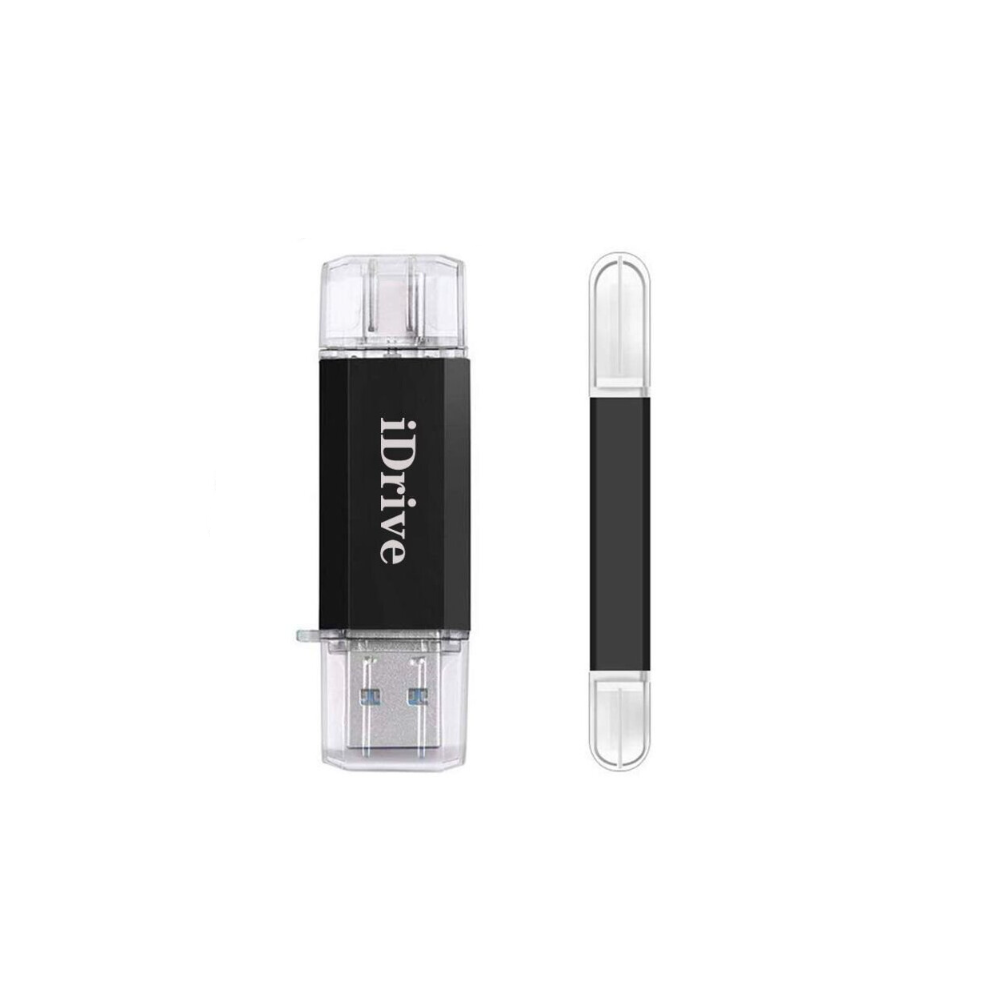 Idrive (1Tb, Black) Usb Type C Flash Drive 3 In 1 Otg Usb 3.0