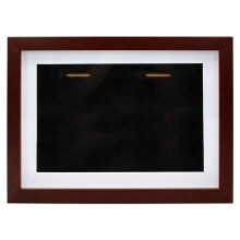Medal Display Shadow Box, Single Medal and Photo Display Frame with Elegant Wood Finish, Durable MDF Construction for Preserving Athletic Achievements