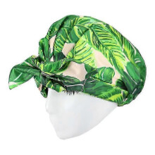 (Tree) Luxury Shower Cap for Women Waterproof Reusable Shower Cap for Long Hair Fashionable Shower Cap