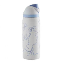 32 oz Owala Urban Outfitters Exclusive Tied and Ture FreeSip Blue Bow Bottle