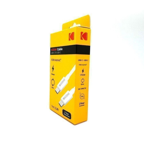 Kodak KODAK - Cavo di ricarica e dati USB a USB-C per Android 1 M - 5V/2A 1