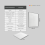 White 9: Decor Wall/Ceiling Panels 2m2 (21.52sqft) 2