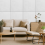 White 9: Decor Wall/Ceiling Panels 2m2 (21.52sqft) 3