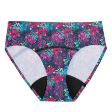 (4xL) Women S Bikini Bottom Menstrual Leakproof Mid Waisted Swim Bottoms Shorts Brief