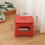 (S, Red) Large Step Stool Folding Foldable Multi Purpose Heavy Duty Home Kitchen Kids 3
