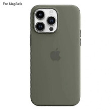 (Olive Green,Multicolor)g2J For iPhone 14 Pro Case Compatible with MagSafe Liquid Silicone H6f Phone Back Cover [Induction P