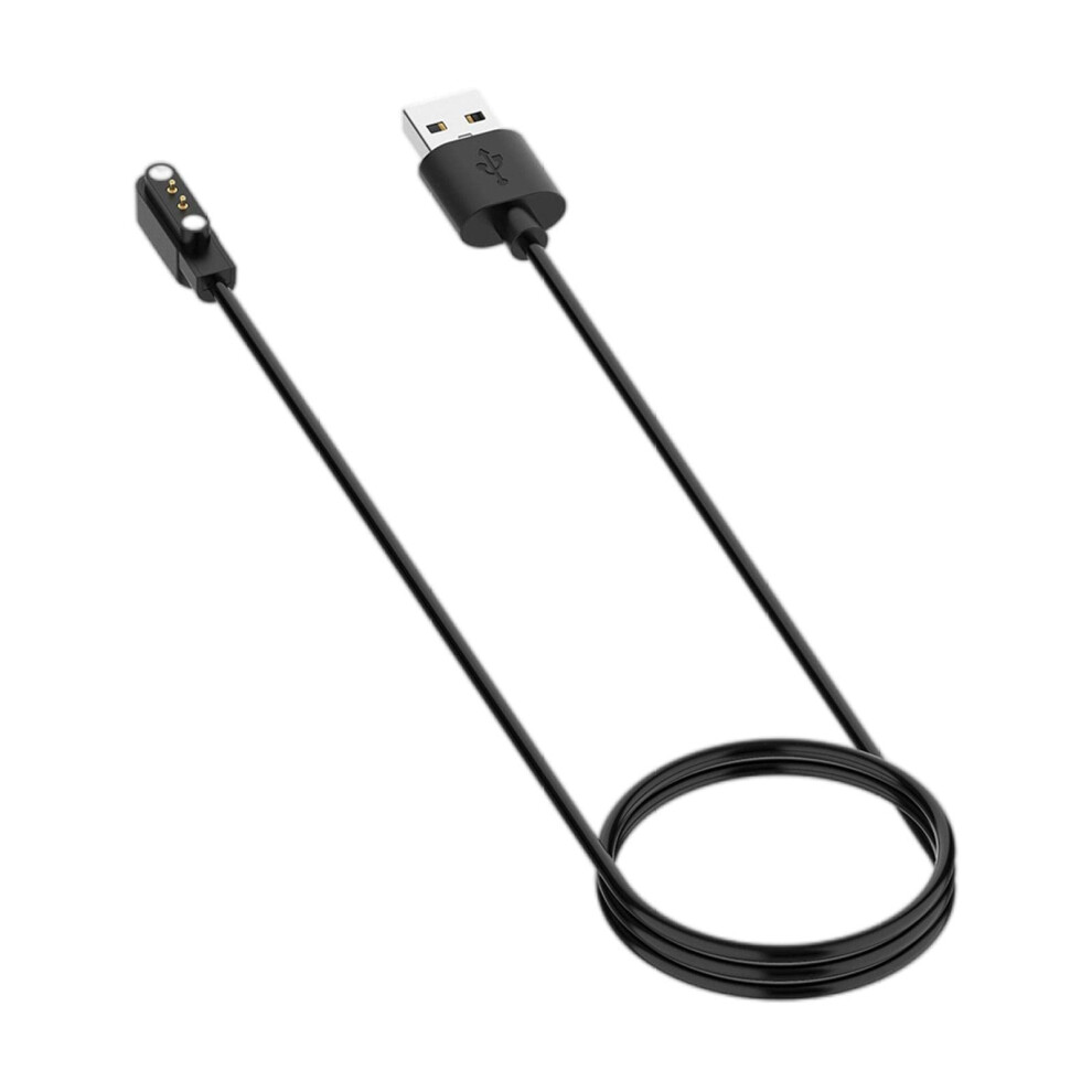 Smart Watch Charger Magnetic 1 Meter 3.3Ft Fast And Safe Black 9323874247663