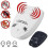 (White) Electronic Ultrasonic Rat Mouse Repellent Anti Mosquito Pest Bug Mole Repeller for Control Rodent 2