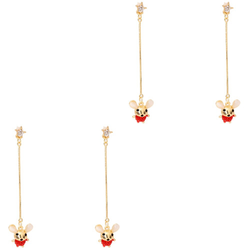 2Stück Entzückendes Schmuck Set Für Mit Ohrstecker 2