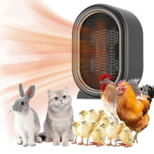 (Free Size,Black)Dog House Heater, Electric Pet Heaters for Winter