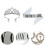 2 Sets Geburtstags-Sash Und -Krone Party-Geschenk 11
