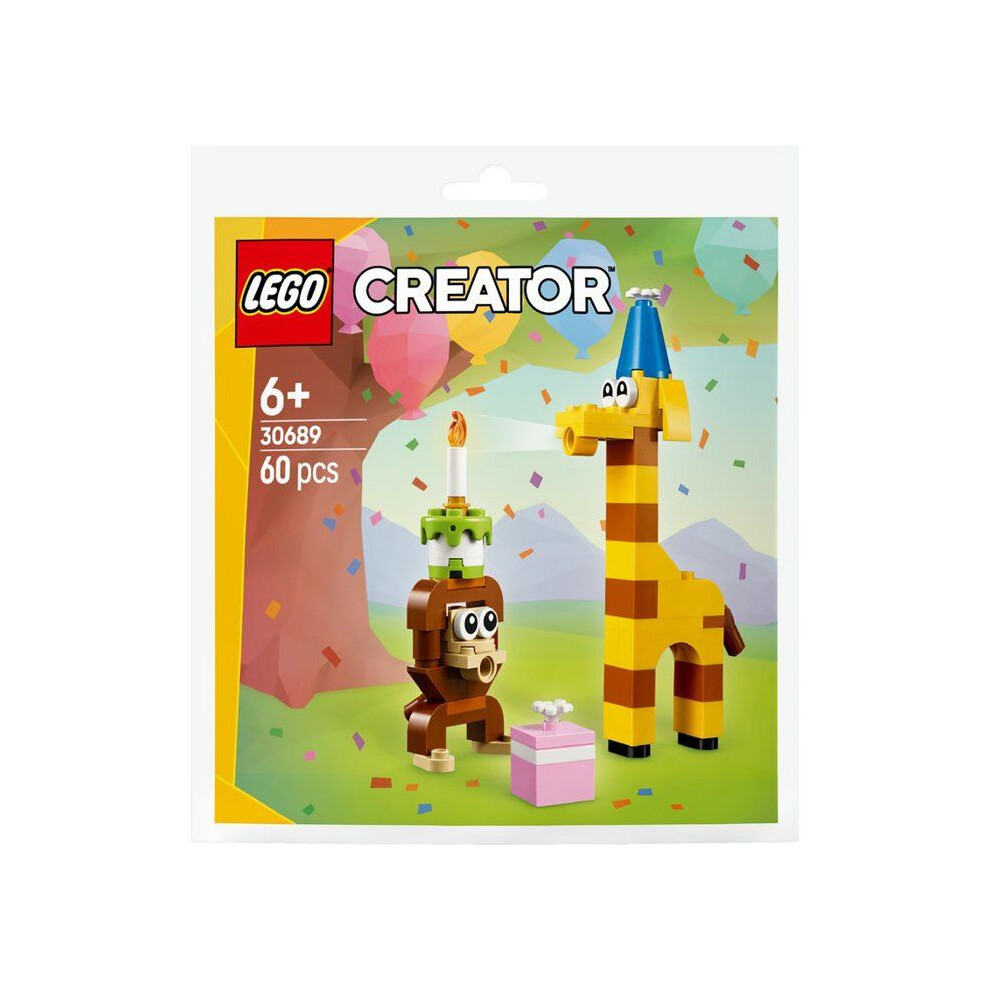 LEGO Creator Birthday Party Animals Polybag Set 30689 - Image 3
