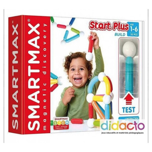 SmartMax Magnetic Discovery ~ Start Plus ~ 30 piece set ~ Age: 1+