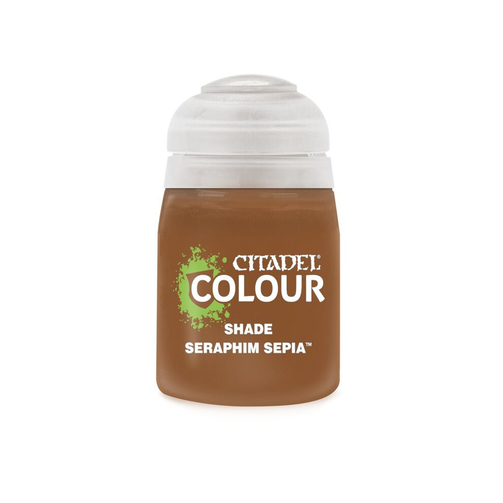 Games Workshop Citadel Shade Paint: Seraphim Sepia 18Ml Warhammer 24-23