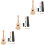 3 Sets Diy Ukulele Kit Ongeverfde Muzikaal Speelgoed 7