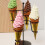 20 Fake Eiscreme, Kunststoff Eistüte, Künstliche Desserts 7
