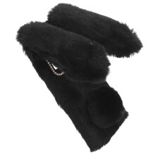 2Stück Niedlicher Plüschgehäuse Für Ultra (Schwarz)