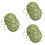 6 Stuks EVA Schildpad Shell Halloween Feestaccessoire 8